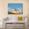 The cathedral of Granada, with its red tile roof is the icon of Granada, Nicaragua Multi panel canvas wall art