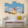 The cathedral of Granada, with its red tile roof is the icon of Granada, Nicaragua Multi panel canvas wall art