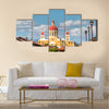 The cathedral of Granada, with its red tile roof is the icon of Granada, Nicaragua Multi panel canvas wall art