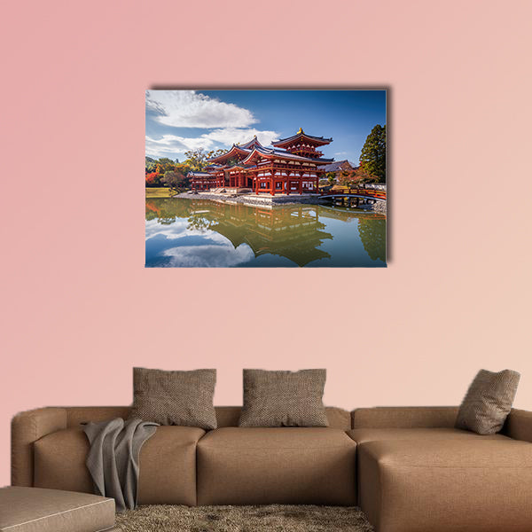 Uji, Kyoto, Japan - famous Byodo-in Buddhist temple multi panel canvas wall art