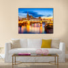 A city skyline in the downtown, Nashville, Tennessee, USA, Multi Panel Canvas Wall Art