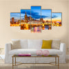 A city skyline in the downtown, Nashville, Tennessee, USA, Multi Panel Canvas Wall Art