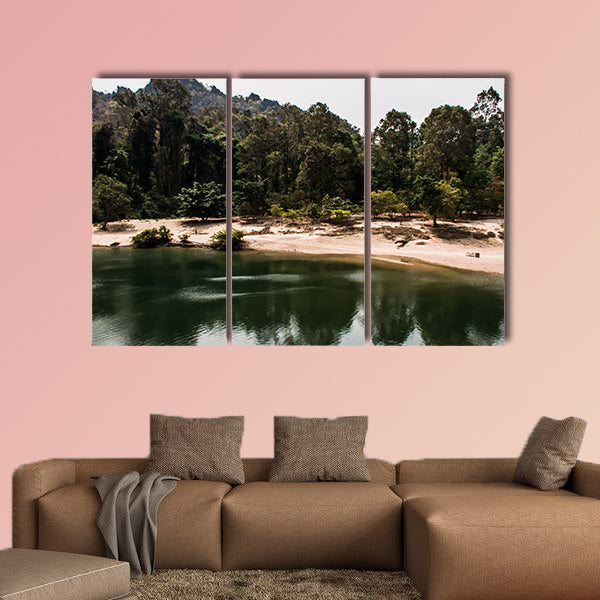 Konglor cave, Konglor, Laos multi panel canvas wall art