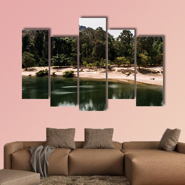 Konglor cave, Konglor, Laos multi panel canvas wall art