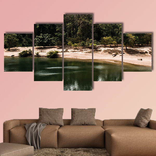 Konglor cave, Konglor, Laos multi panel canvas wall art