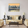 Tokyo tower and rainbow bridge Multi panel canvas wall art