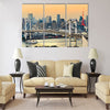 Tokyo tower and rainbow bridge Multi panel canvas wall art