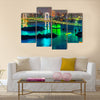 Tokyo skyline with Tokyo tower and rainbow bridge, Wall Art