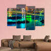 Tokyo skyline with Tokyo tower and Rainbow Bridge multi panel canvas wall art