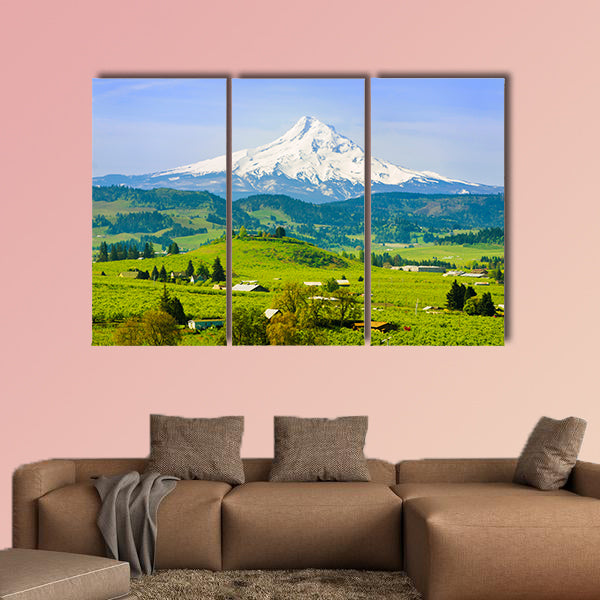 Hood River Valley Multi panel canvas wall art