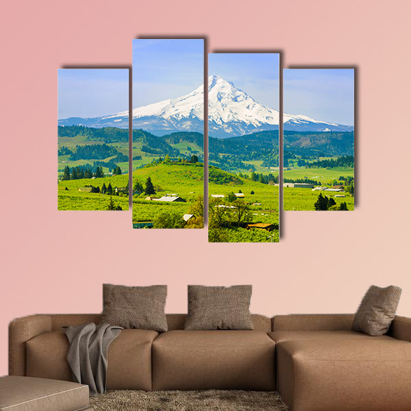 Hood River Valley Multi panel canvas wall art