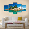 Beautiful st.pierre island at Seychelles Multi panel canvas wall art