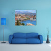 Scene Of Split Beauty With Shipping Bodies, Multi Panel Canvas Wall Art