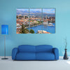 Scene Of Split Beauty With Shipping Bodies, Multi Panel Canvas Wall Art