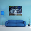 Rain forests waterfalls, Malaysia multi panel canvas wall art