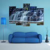 Rain forests waterfalls, Malaysia multi panel canvas wall art