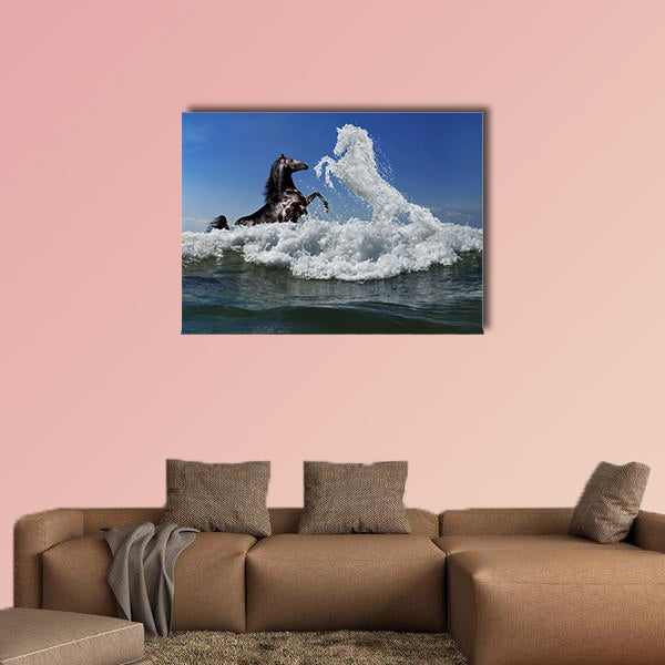  Struggle between two elements multi panel canvas wall art