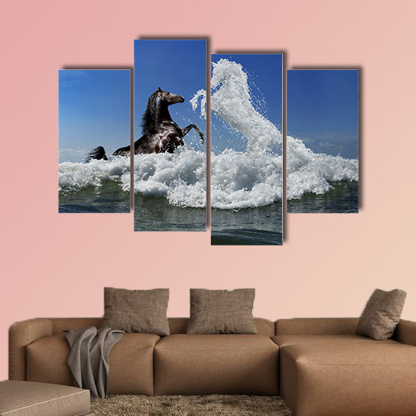  Struggle between two elements multi panel canvas wall art