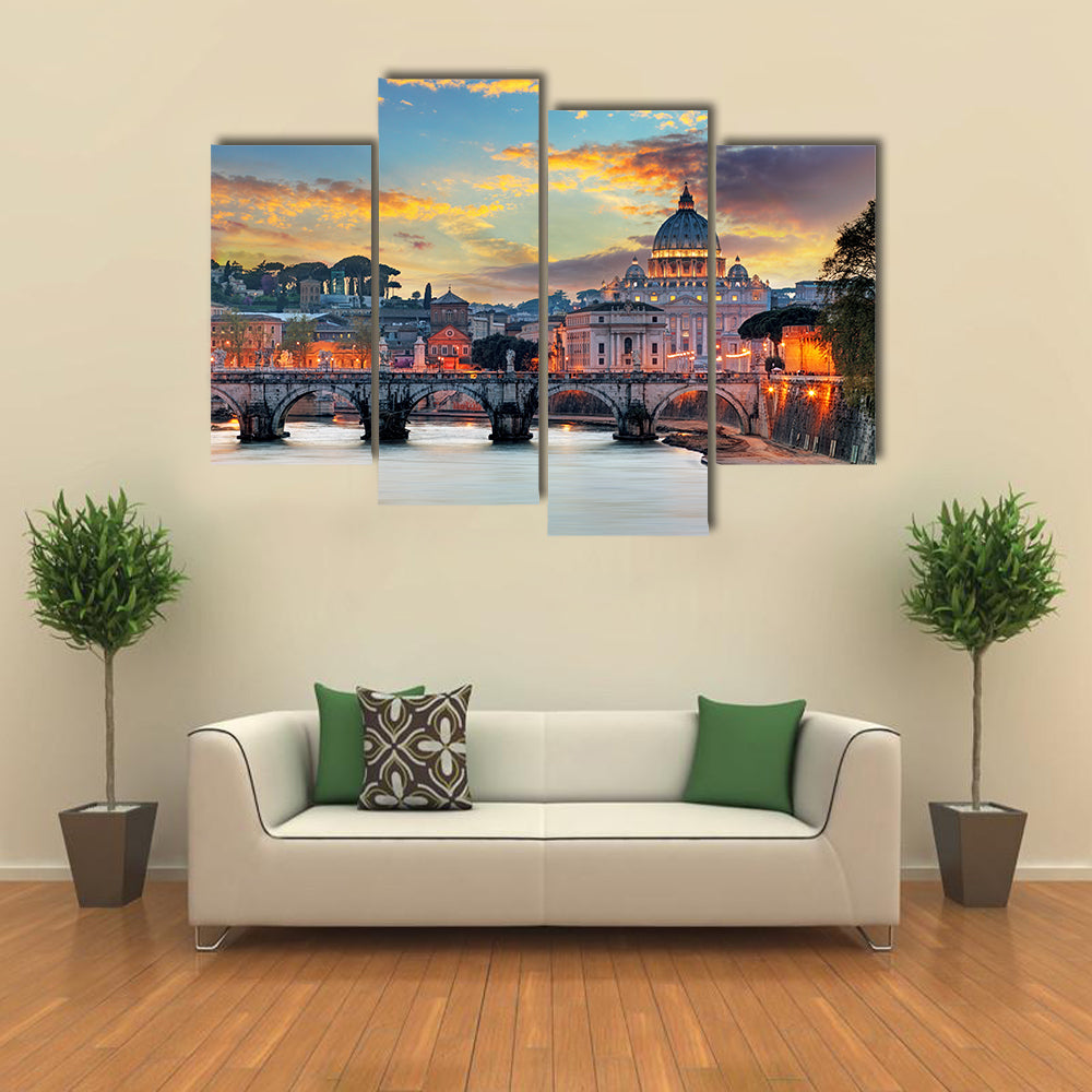 Vatican, Rome Multi panel canvas wall art