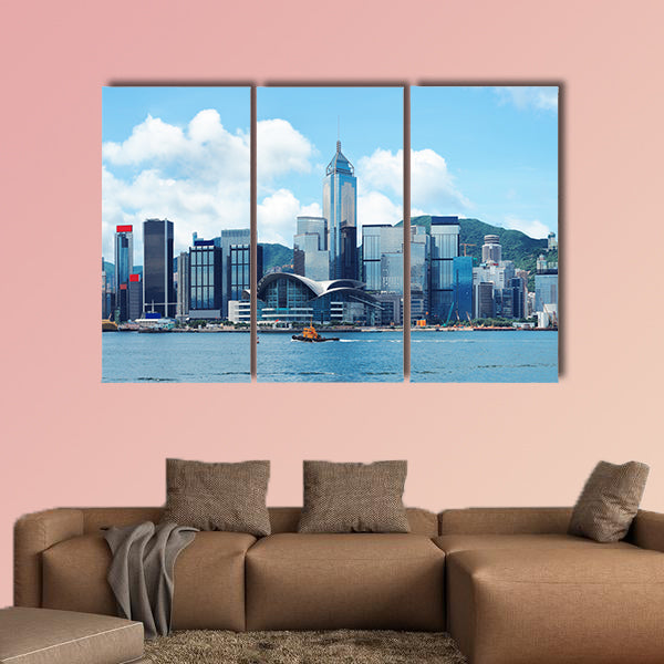 Hong Kong multi panel canvas wall art