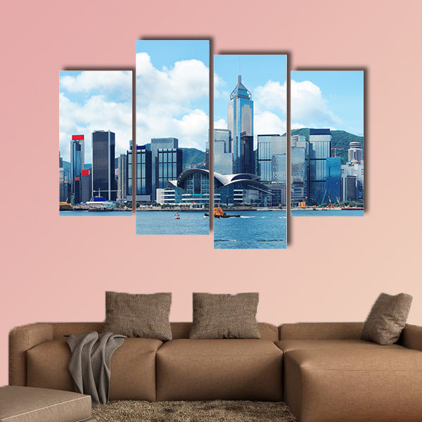 Hong Kong multi panel canvas wall art