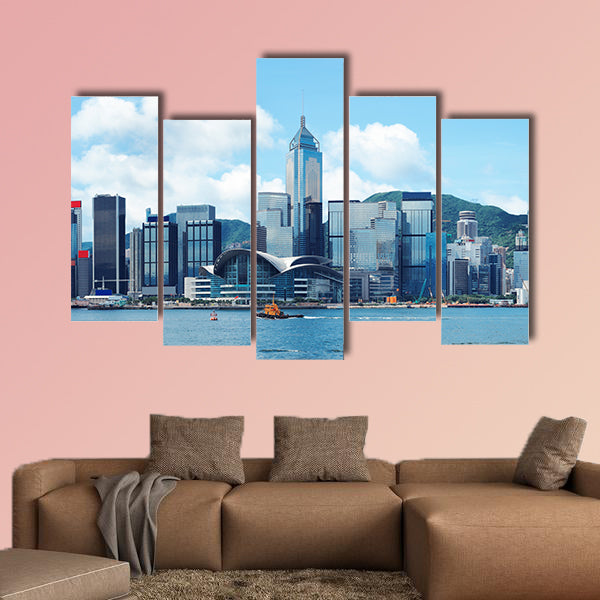 Hong Kong multi panel canvas wall art