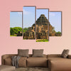 Konark Sun Temple is a 13th-century Hindu Sun Temple, multi panel canvas wall art