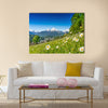 Panoramic view of beautiful mountain landscape Multi panel canvas wall art