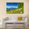 Panoramic view of beautiful mountain landscape Multi panel canvas wall art