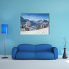 Beautiful mountain landscape in the Bavarian Alps multi panel canvas wall art