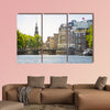 Landscape of Amsterdam multi panel canvas wall art