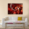 Great Turkish flag Multi panel canvas wall art