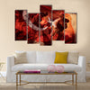 Great Turkish flag Multi panel canvas wall art