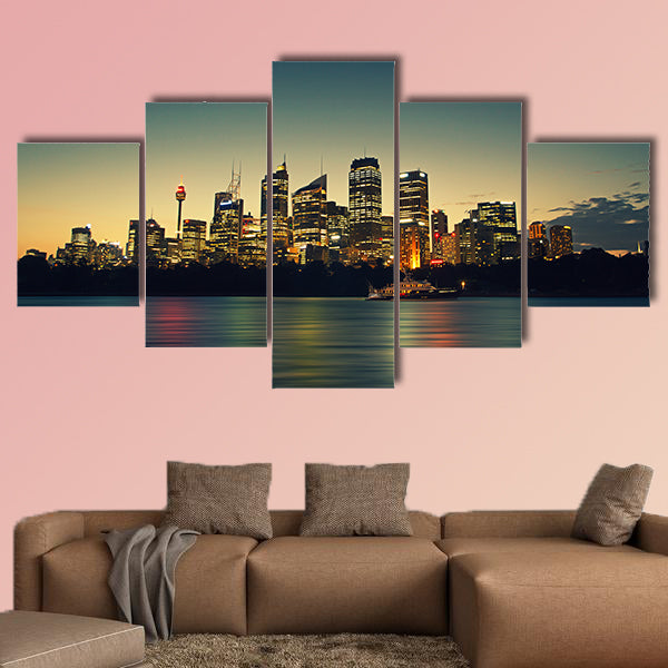 Sydney Multi panel canvas wall art