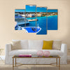 Cruise Ships in Nassau Bahamas port Multi panel canvas wall art