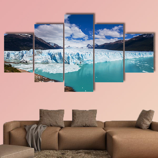 Perito Moreno glacier in Argentina Multi panel canvas wall art