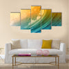 Beautiful Blue Ocean Wave Multi Panel Wall Art Multi Panel Canvas Wall Art