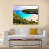 Majorca Cala Llombards Santanyi beach in Mallorca Balearic Island of Spain Multi Panel Canvas Wall Art