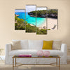 Majorca Cala Llombards Santanyi beach in Mallorca Balearic Island of Spain Multi Panel Canvas Wall Art