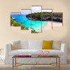 Majorca Cala Llombards Santanyi beach in Mallorca Balearic Island of Spain Multi Panel Canvas Wall Art