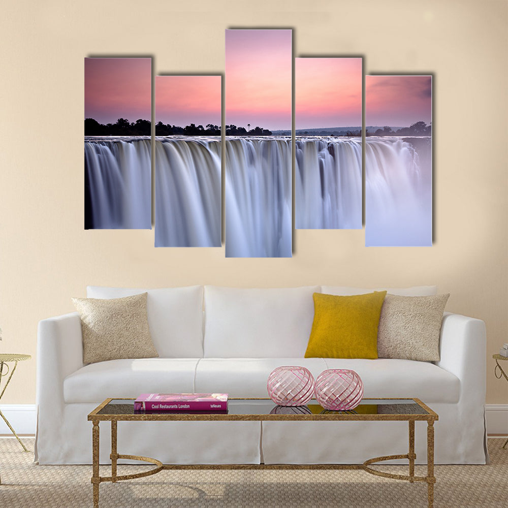Victoria Falls Multi Panel Canvas Wall Art