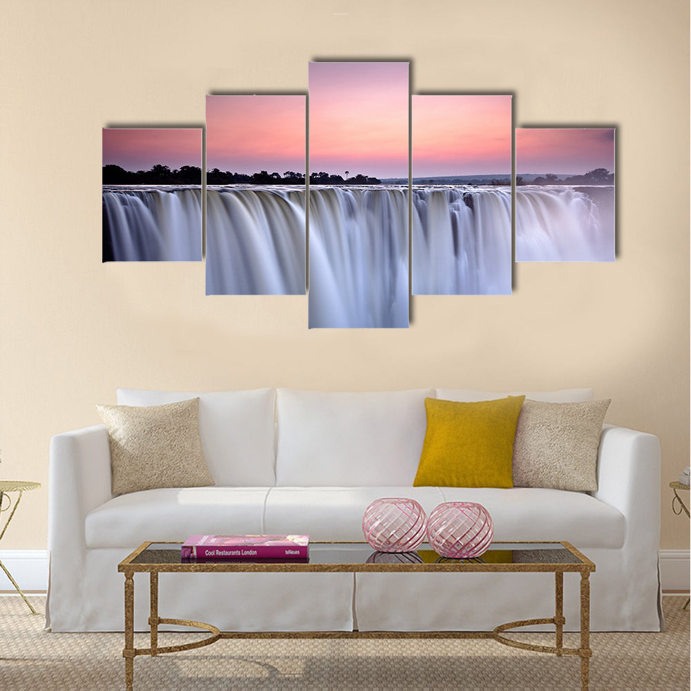 Victoria Falls Multi Panel Canvas Wall Art