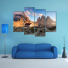 Most Beautiful Italy Dolomites multi panel canvas wall art