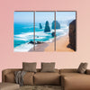 The Twelve Apostles, a famous collection of limestone stacks off multi panel canvas wall art