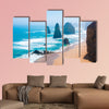 The Twelve Apostles, a famous collection of limestone stacks off multi panel canvas wall art