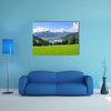 Panorama of Zell am See, Salzburger Land, Salzburg, Austria multi panel canvas wall art