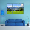 Panorama of Zell am See, Salzburger Land, Salzburg, Austria multi panel canvas wall art