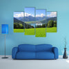 Panorama of Zell am See, Salzburger Land, Salzburg, Austria multi panel canvas wall art