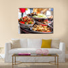 Chinese food Multi panel canvas wall art