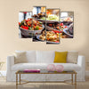 Chinese food Multi panel canvas wall art